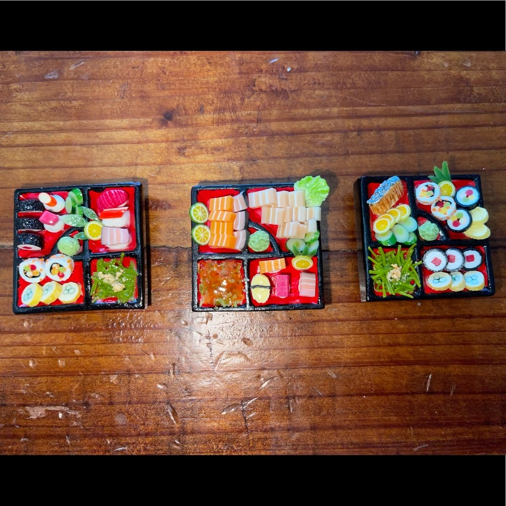 Custom made Bento Box Jibbitz